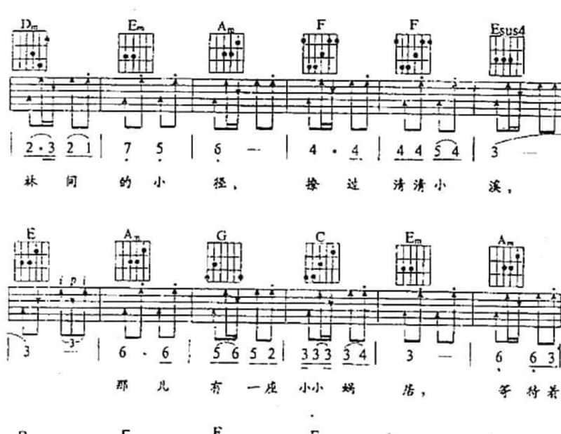 《疯狂爱我》吉他谱_雅立酱