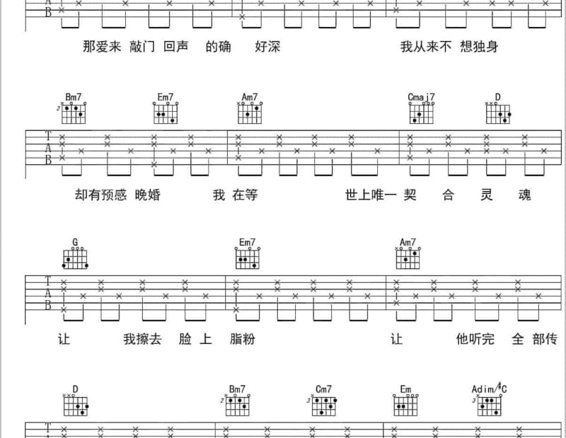 《出口》吉他谱_伊蕾莎乐团