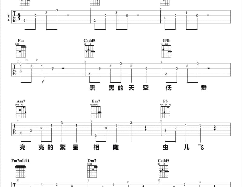 《Chitty Bang Bang Bang》吉他谱_易安音乐社
