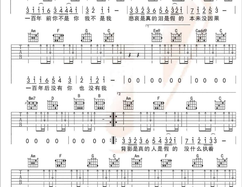 《我只是想要》吉他谱_音乐铁人