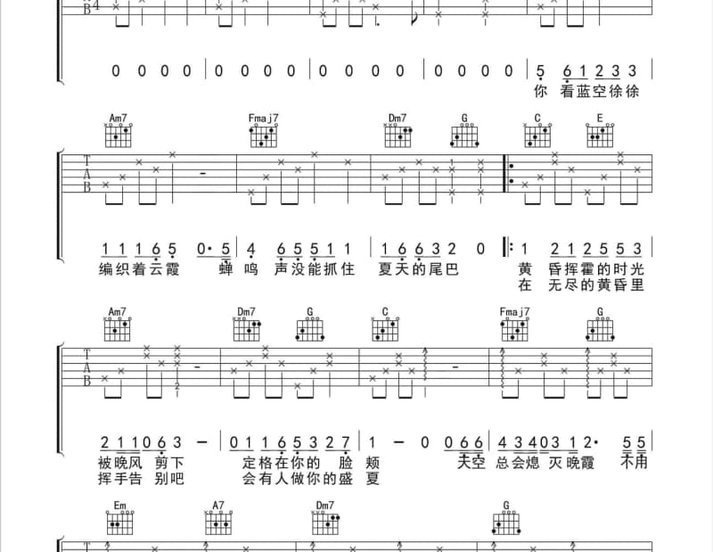 《Little Fires Everywhere》吉他谱_泳儿