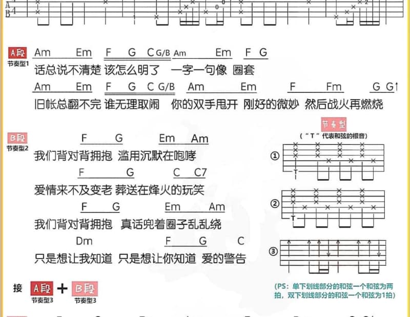 《秋的怀念》吉他谱_蔡幸娟