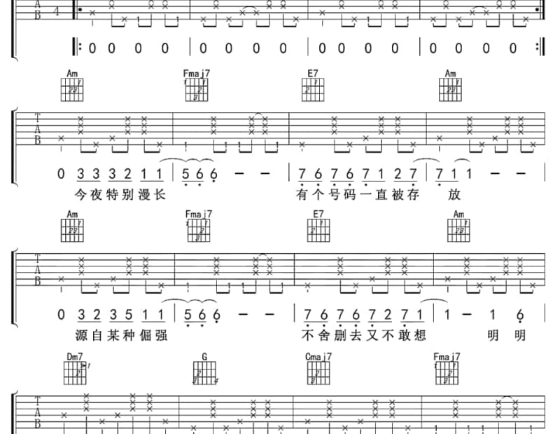 《有才调去拿》吉他谱_元平