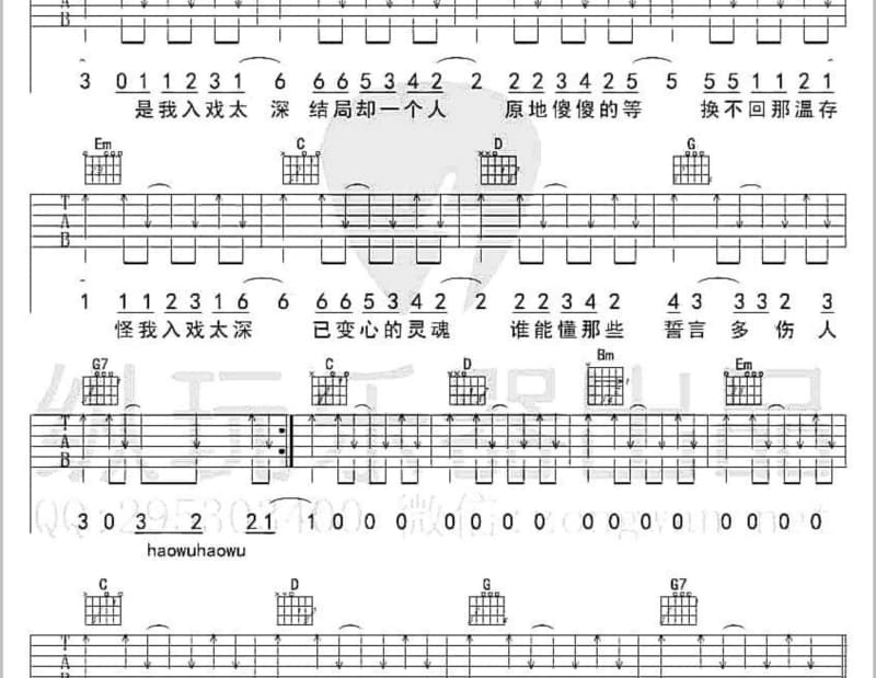 《Don t lie to me》吉他谱_张国荣