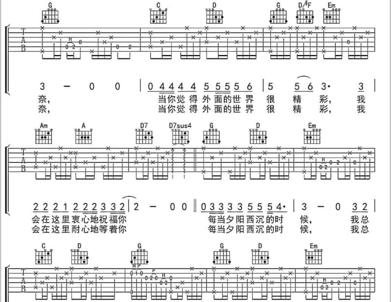 《Hot Summer》吉他谱_张国荣