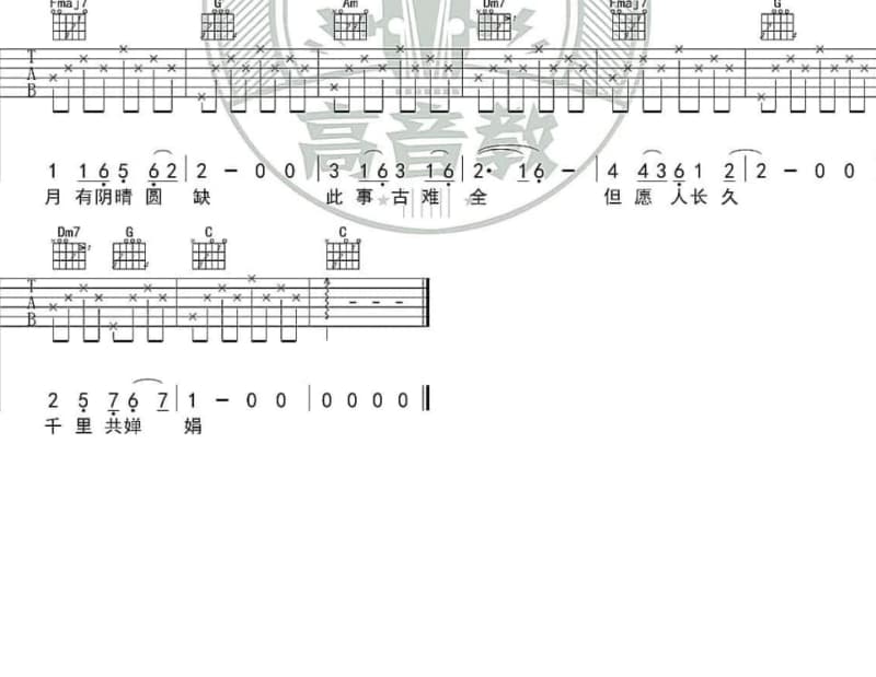《心如刀割》吉他谱_张学友