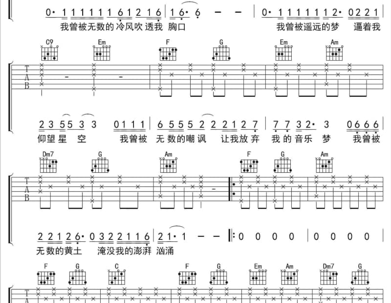 《抖一抖》吉他谱_草原摩登小姐妹
