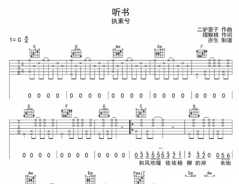 《没人爱俱乐部》吉他谱_张震岳