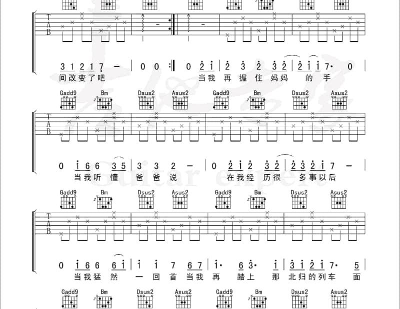 《Easy Come. Easy Go》吉他谱_张智成