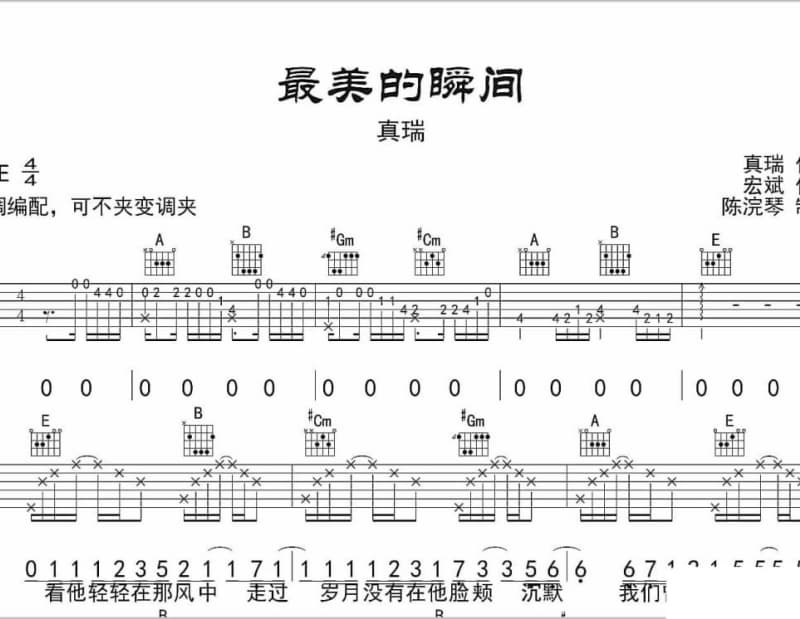 《紧箍咒》吉他谱_郑融