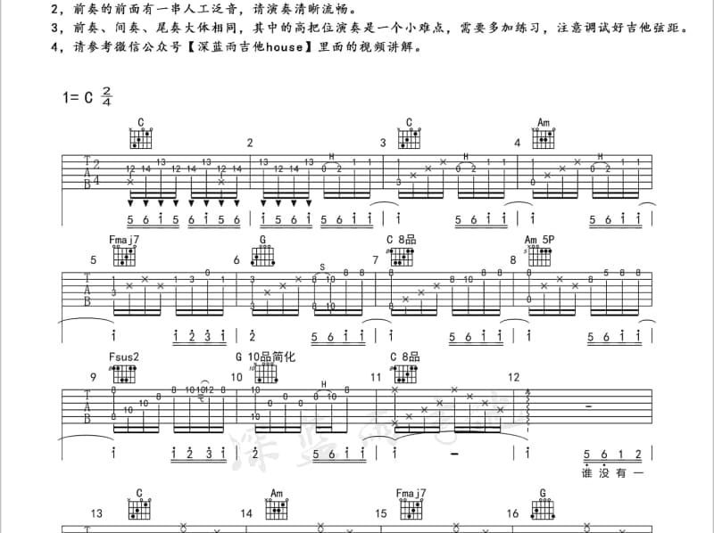 《Believe Us》吉他谱_郑欣宜