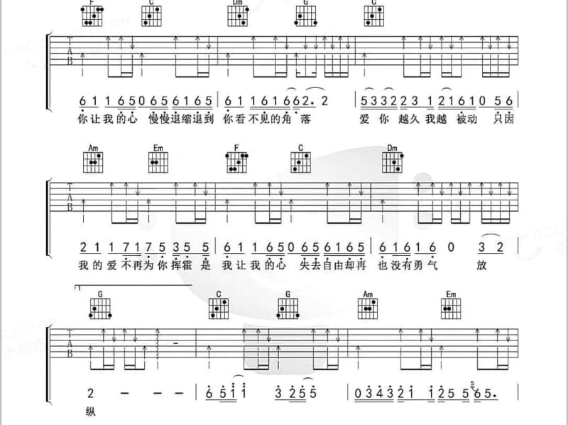 《diminished》吉他谱_郑宜农