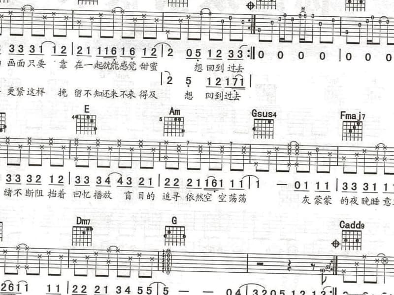 《别哭我最爱的人.》吉他谱_郑智化