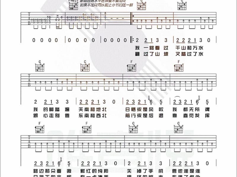 《别爱我》吉他谱_郑中基