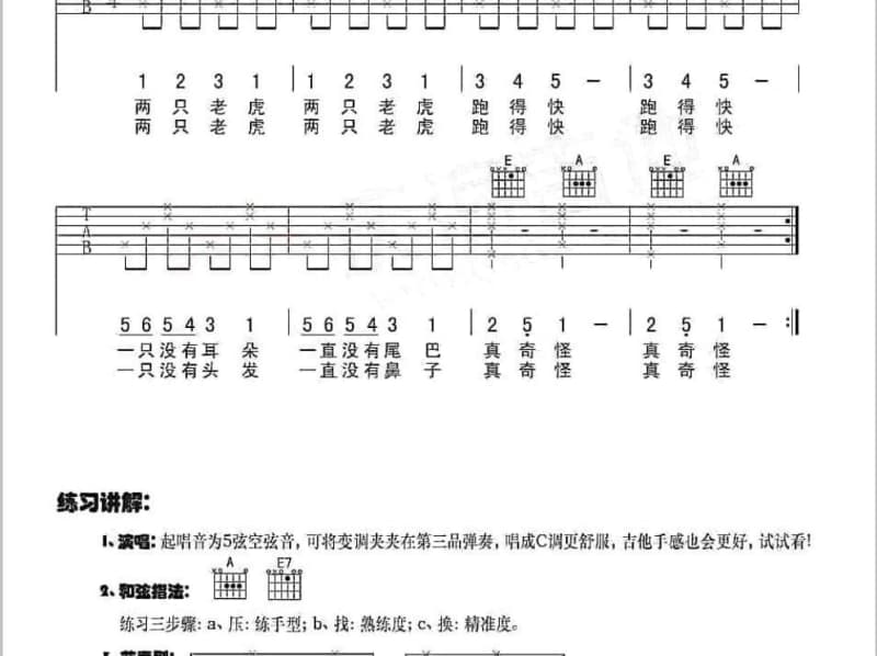 《夏日欢畅》吉他谱_曾路得