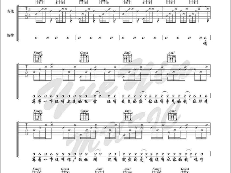 《Tears In Heaven》吉他谱_曾淑勤
