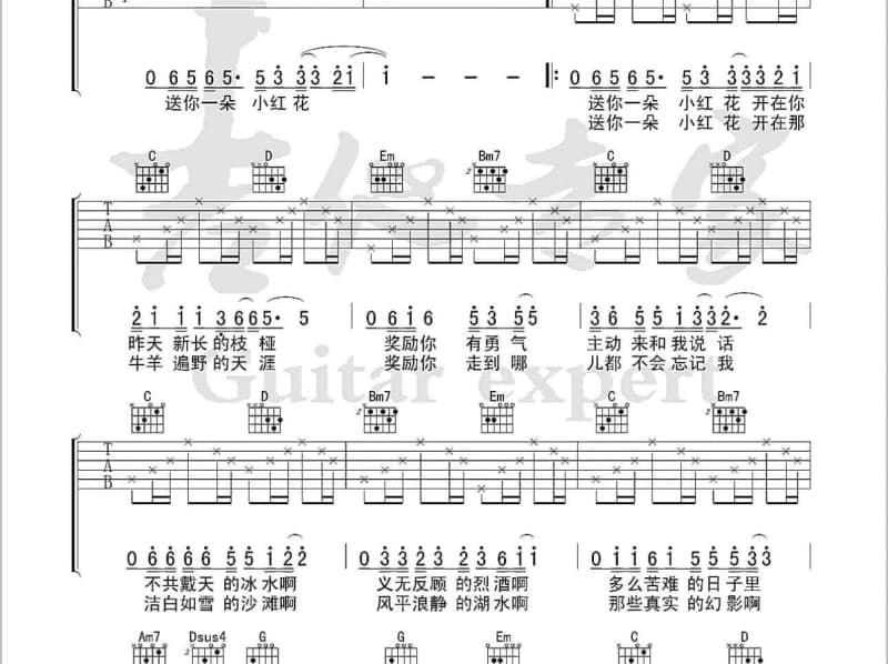 《我怎么知道》吉他谱_卓文萱