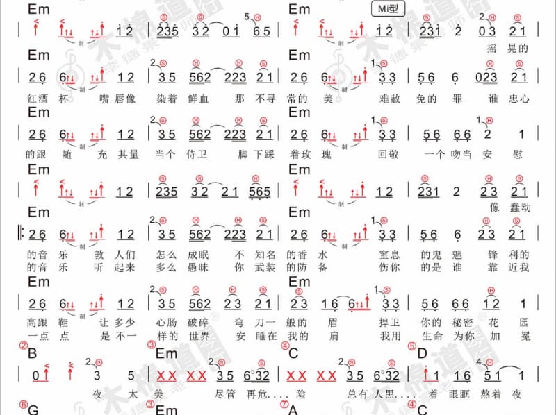 《再会吧！心上人》吉他谱_卓依婷