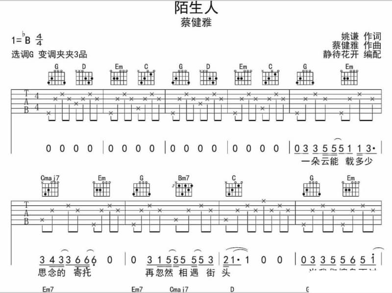 《无解》吉他谱_浊水溪公社