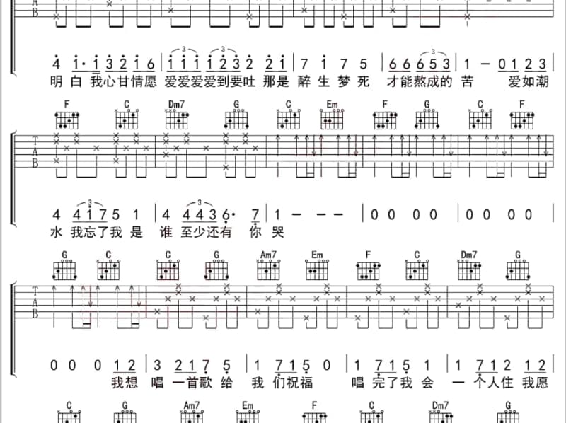 《S8》吉他谱_超级市场