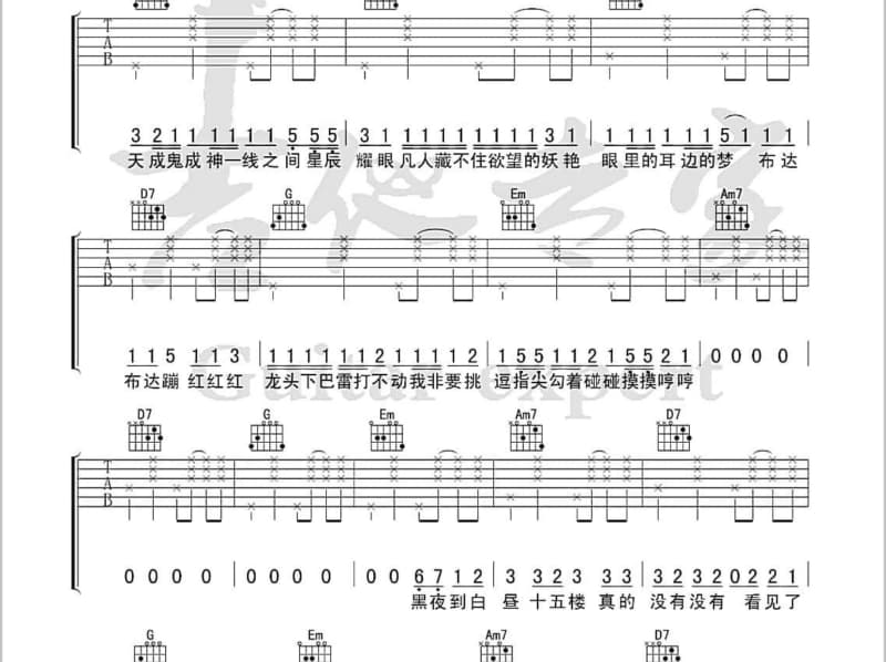 《I Just Fall In Love Again》吉他谱_陈百强
