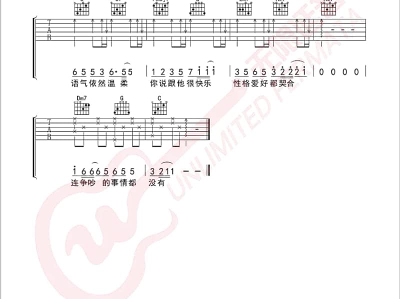 《偶像》吉他谱_陈百强