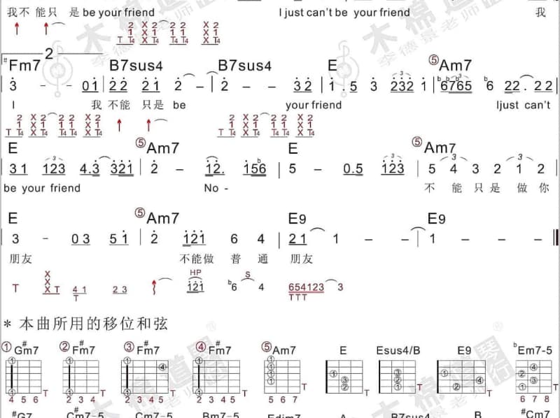 《缺陷美》吉他谱_陈法拉