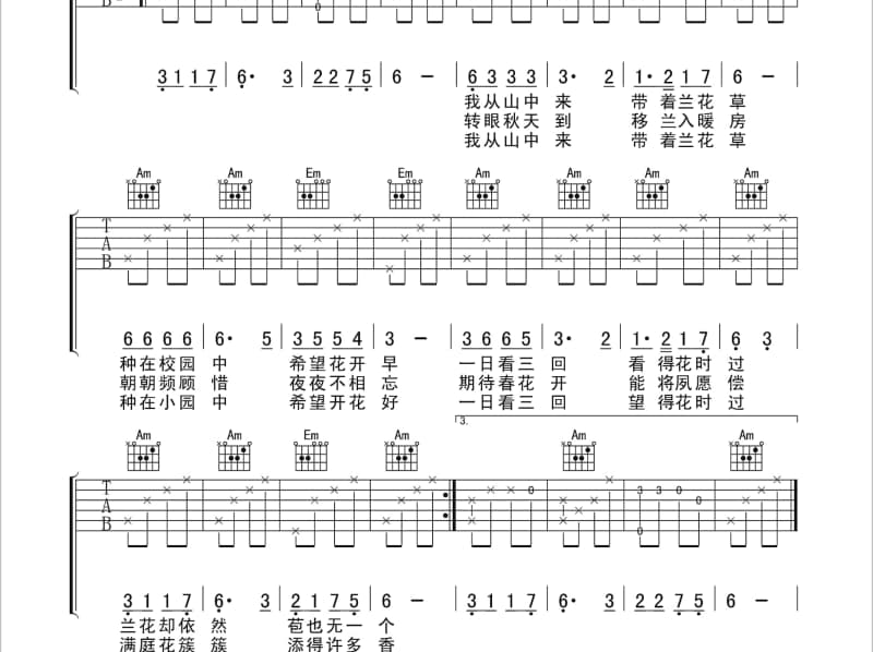《You Leave Me Alone》吉他谱_梁晓雪