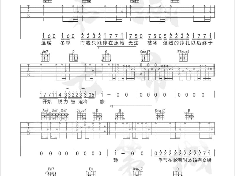 《Lover s Concerto》吉他谱_陈慧琳