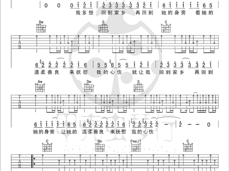 《直接点》吉他谱_DOUBLE