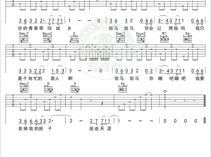 《The Lonesome Dreamer》吉他谱_陈洁仪