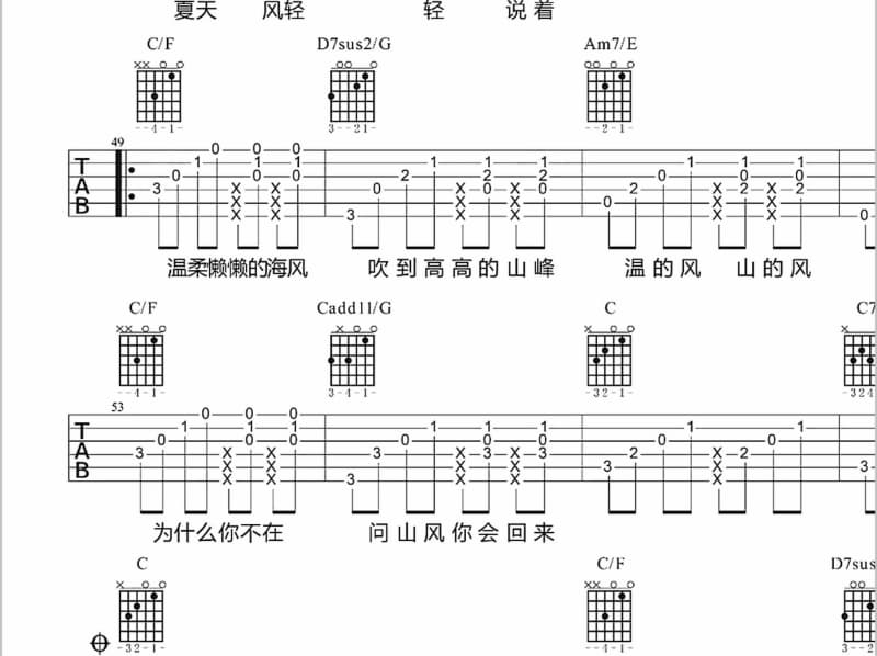 《传奇天下》吉他谱_陈小春