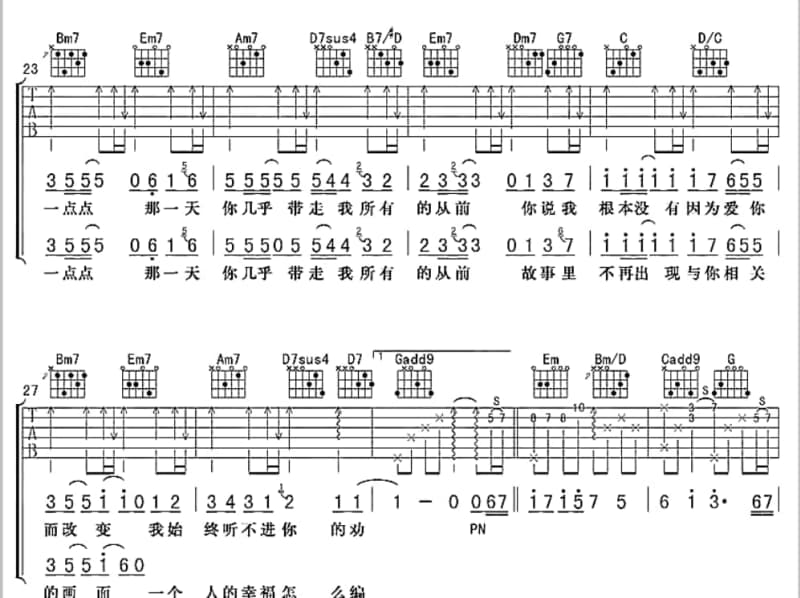 《蠢蠢》吉他谱_GNZ48