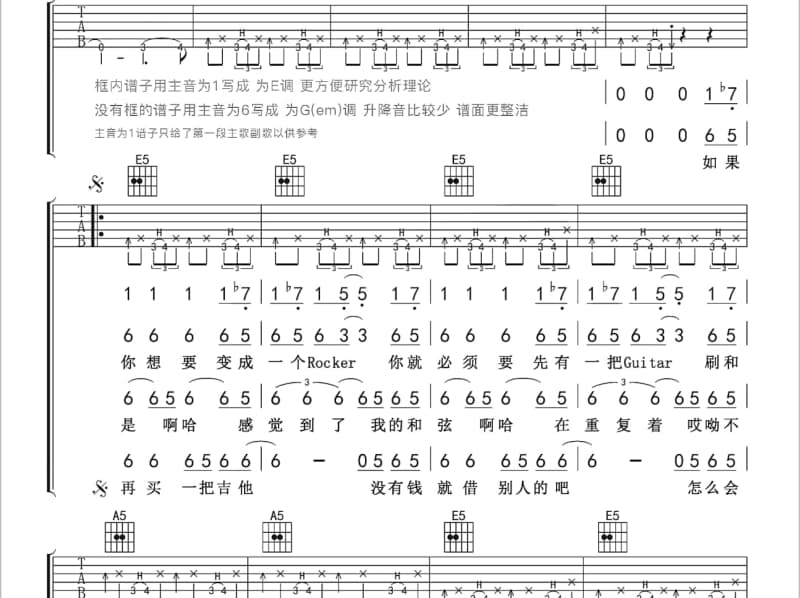《我用了多少爱》吉他谱_成龙