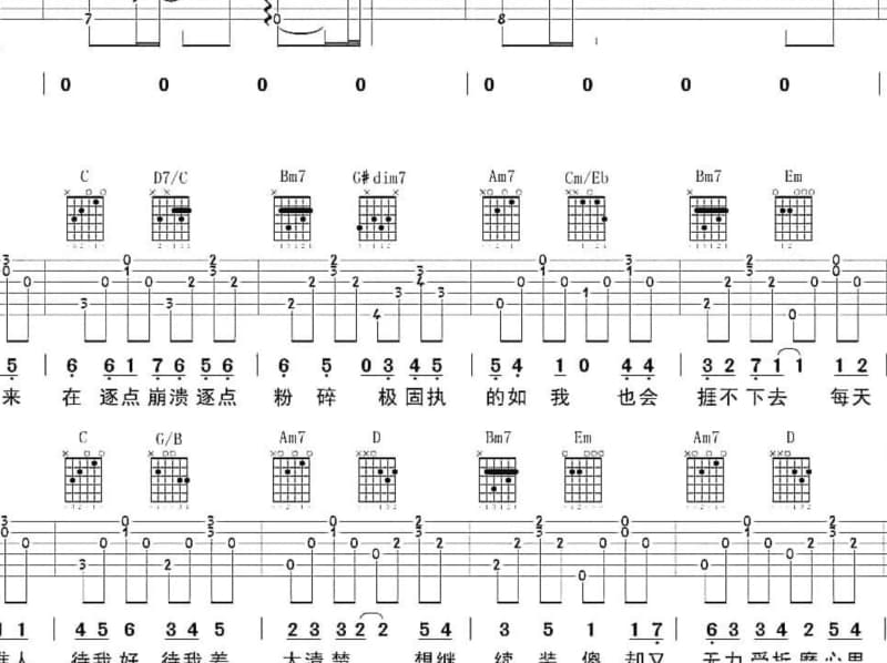 《焚舟纪》吉他谱_崔龙阳