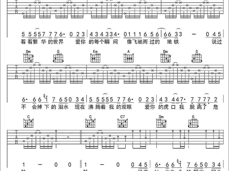 《R U Kidding Me》吉他谱_大嘴巴