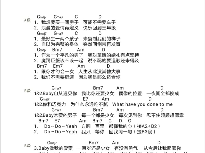 《命运的重逢》吉他谱_JS