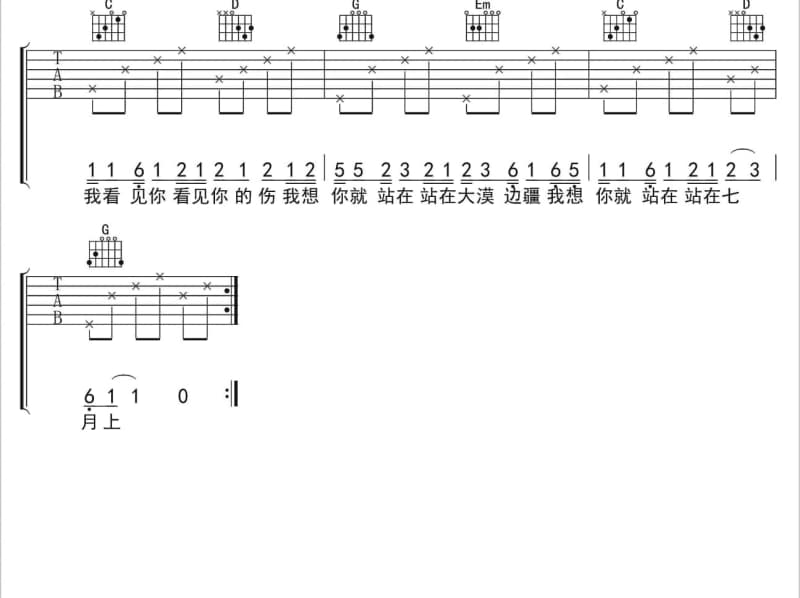 《The Voice Within》吉他谱_邓紫棋