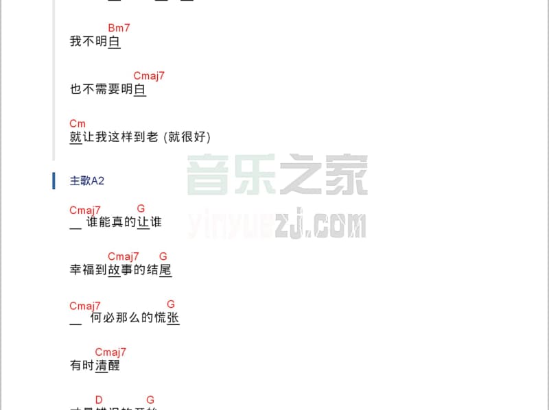 《陌生的夜》吉他谱_动力火车
