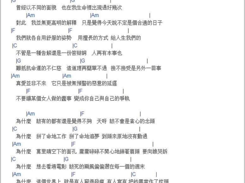 《酒场的粉蝶娘》吉他谱_方瑞娥
