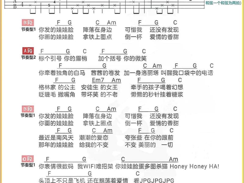 《出轨》吉他谱_欢子