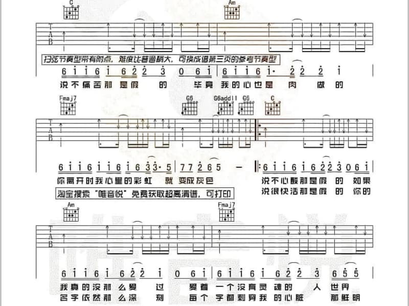 《快乐环岛》吉他谱_TFBOYS