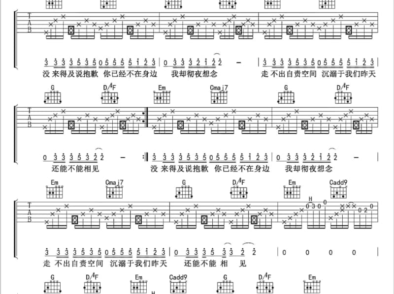 《渔舟唱晚》吉他谱_关正杰