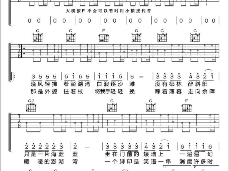 《Close my eyes》吉他谱_today乐团