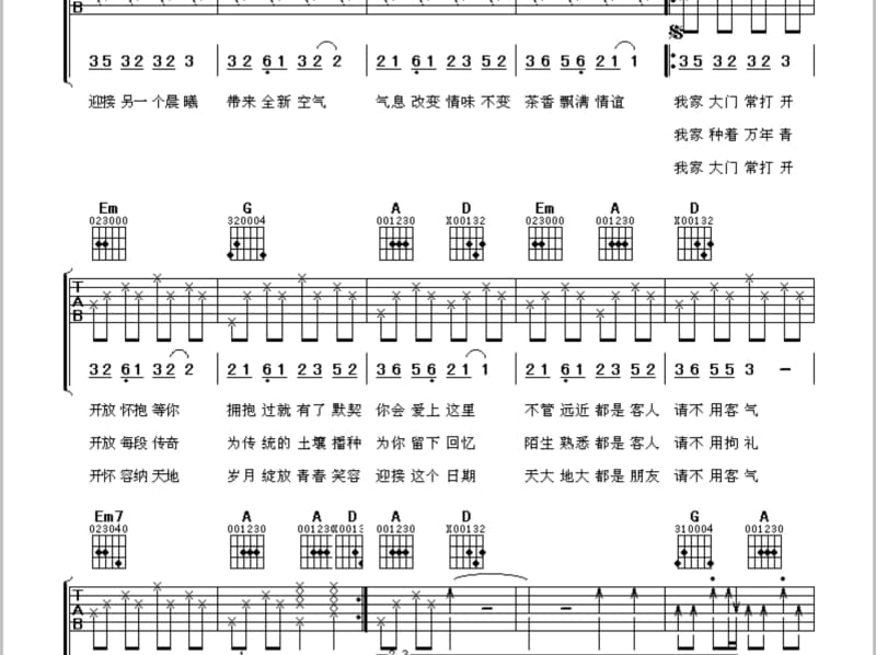 《脱缰的爱情》吉他谱_林治坤