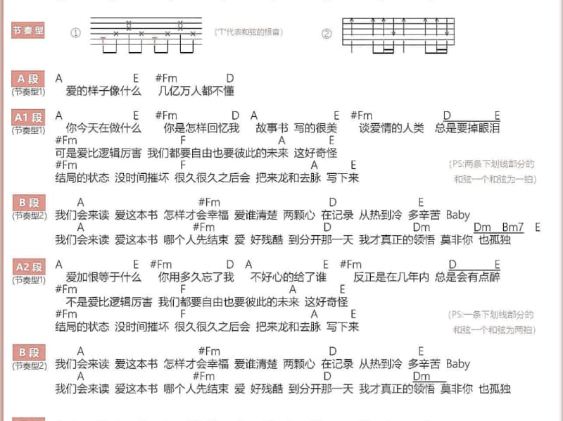 《我们的冬天》吉他谱_何耀珊