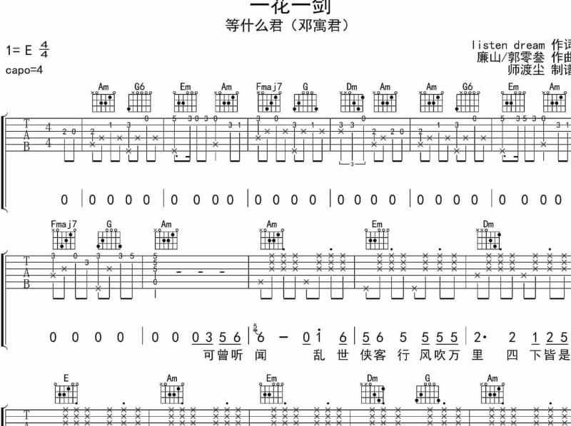 《死性不改》吉他谱_Twins