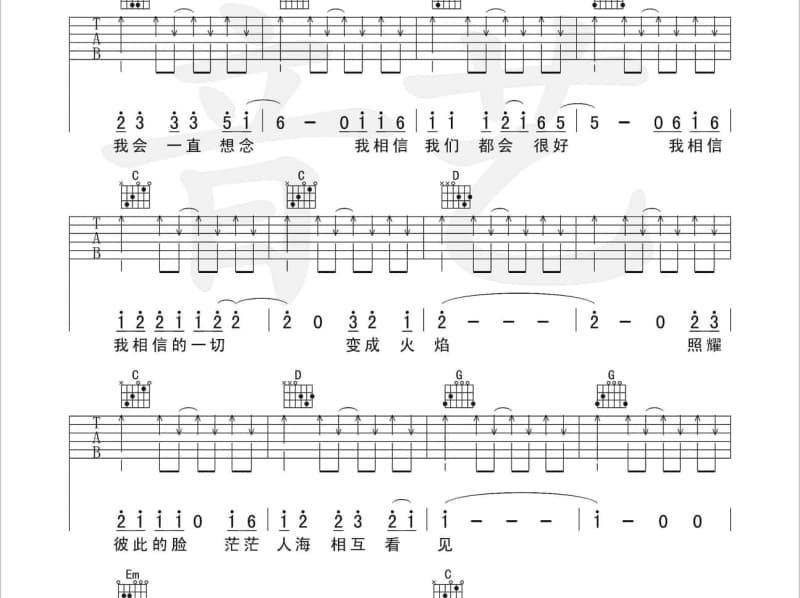《Your Girl》吉他谱_曲婉婷