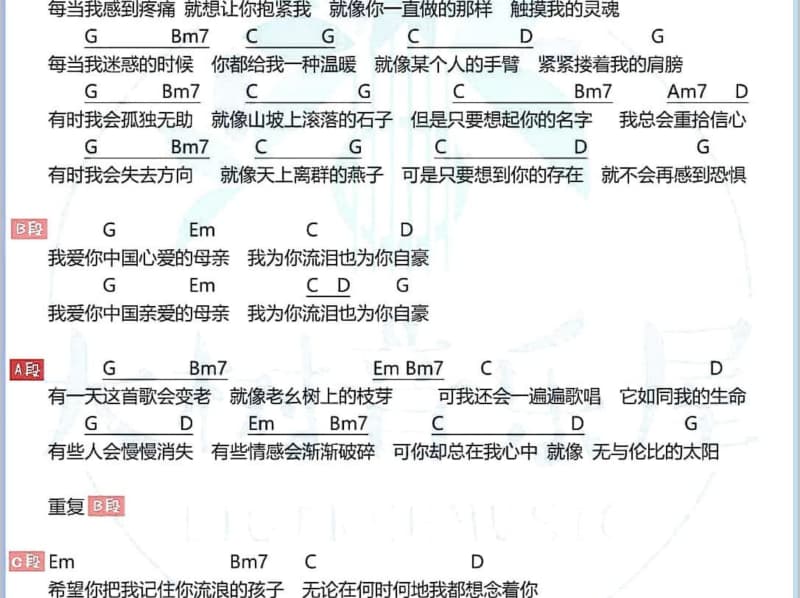 《甜蜜的旅程》吉他谱_尚雯婕