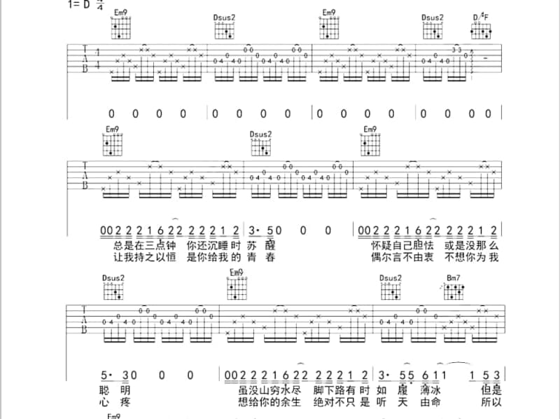 《十送红军》吉他谱_思琼